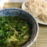 きゅうり沢山麺つゆ